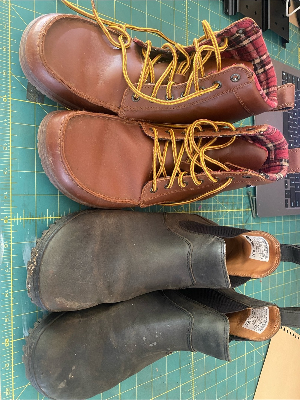 lems and Xero women’s boots zero drop boots size 10.5